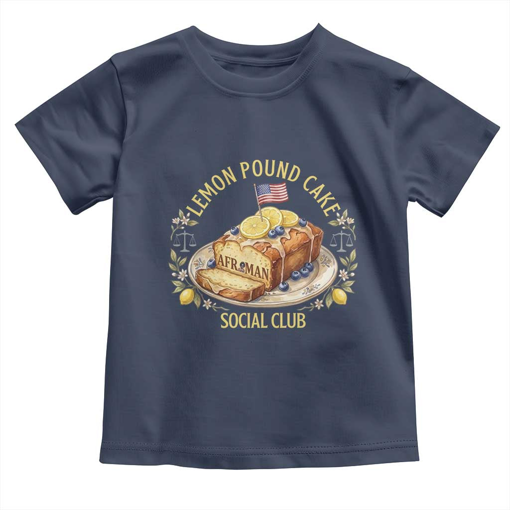 Lemon Pound Cake Social Club Toddler T Shirt Funny Viral Meme Dessert Parody Rap Fans