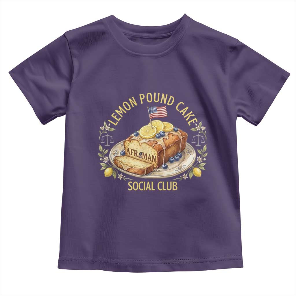Lemon Pound Cake Social Club Toddler T Shirt Funny Viral Meme Dessert Parody Rap Fans