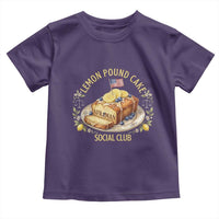 Lemon Pound Cake Social Club Toddler T Shirt Funny Viral Meme Dessert Parody Rap Fans