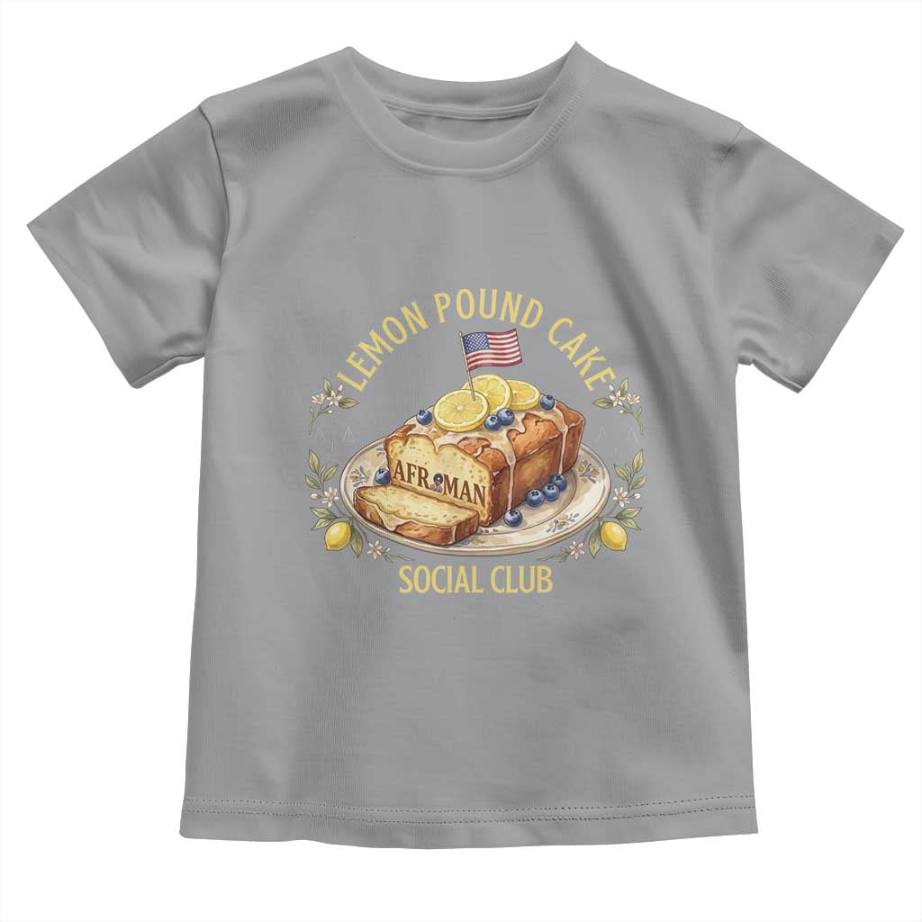Lemon Pound Cake Social Club Toddler T Shirt Funny Viral Meme Dessert Parody Rap Fans