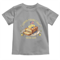 Lemon Pound Cake Social Club Toddler T Shirt Funny Viral Meme Dessert Parody Rap Fans