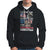 American Veteran Hoodie I Stand For Our Flag I Kneel For The Cross Blessed To Be Christian - Wonder Print Shop
