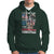 American Veteran Hoodie I Stand For Our Flag I Kneel For The Cross Blessed To Be Christian - Wonder Print Shop