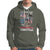 American Veteran Hoodie I Stand For Our Flag I Kneel For The Cross Blessed To Be Christian - Wonder Print Shop