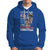 American Veteran Hoodie I Stand For Our Flag I Kneel For The Cross Blessed To Be Christian - Wonder Print Shop