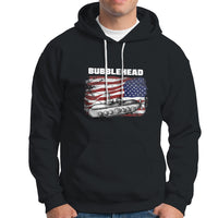 Navy Veteran Hoodie Bubblehead Submarine American Flag - Wonder Print Shop