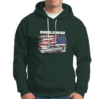 Navy Veteran Hoodie Bubblehead Submarine American Flag - Wonder Print Shop