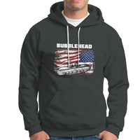 Navy Veteran Hoodie Bubblehead Submarine American Flag - Wonder Print Shop