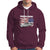 Navy Veteran Hoodie Bubblehead Submarine American Flag - Wonder Print Shop
