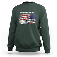 Navy Veteran Sweatshirt Bubblehead Submarine American Flag - Wonder Print Shop