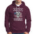 Navy Veteran Hoodie Submariner Skull American Flag - Wonder Print Shop