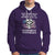 Navy Veteran Hoodie Submariner Skull American Flag - Wonder Print Shop
