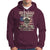 Navy Veteran Hoodie Like A Normal Veteran But Much More Cooler American Flag Submariner Skull - Wonder Print Shop