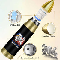 American Veteran Bullet Tumbler It's A Veteran Thing You Wouldn't Understand US Eagle DD-214