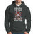 American Veteran Hoodie The Devil Whispers You Can't Withstand The Veteran Whisperes Back I Am The Storm - Wonder Print Shop