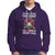 American Veteran Hoodie The Devil Whispers You Can't Withstand The Veteran Whisperes Back I Am The Storm - Wonder Print Shop