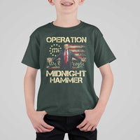 Operation Midnight Hammer T Shirt For Kid We The People 1776 American Flag - Wonder Print Shop
