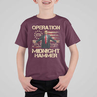 Operation Midnight Hammer T Shirt For Kid We The People 1776 American Flag - Wonder Print Shop