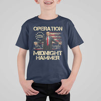 Operation Midnight Hammer T Shirt For Kid We The People 1776 American Flag - Wonder Print Shop