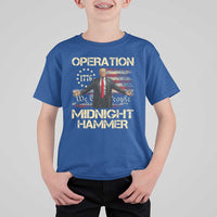 Operation Midnight Hammer T Shirt For Kid We The People 1776 American Flag - Wonder Print Shop