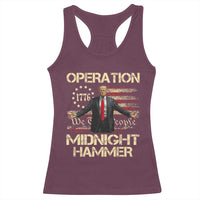 Operation Midnight Hammer Racerback Tank Top We The People 1776 American Flag - Wonder Print Shop