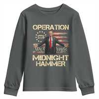 Operation Midnight Hammer Youth Sweatshirt We The People 1776 American Flag - Wonder Print Shop