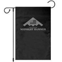 Operation Midnight Hammer Garden Flag Stealth Patriot - Wonder Print Shop