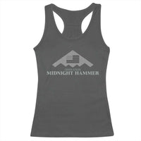 Operation Midnight Hammer Racerback Tank Top Stealth Patriot - Wonder Print Shop