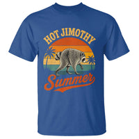 Hot Jimothy Summer Retro Sunset Beach Graphic T Shirt Funny Viral Seattle Raccoon Meme