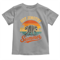 Hot Jimothy Summer Retro Sunset Beach Graphic Toddler T Shirt Funny Viral Seattle Raccoon Meme
