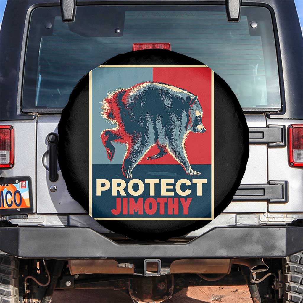 Protect Jimothy Seattle Raccoon Supporter Spare Tire Cover Hope Style Poster Parody Graphic