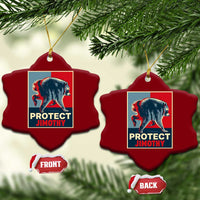 Protect Jimothy Seattle Raccoon Supporter Ceramic Ornament Hope Style Poster Parody Graphic