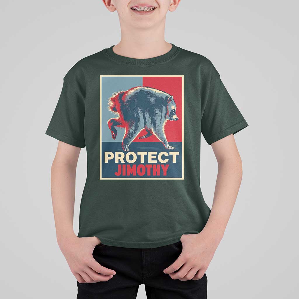 Protect Jimothy Seattle Raccoon Supporter T Shirt For Kid Hope Style Poster Parody Graphic