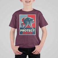 Protect Jimothy Seattle Raccoon Supporter T Shirt For Kid Hope Style Poster Parody Graphic