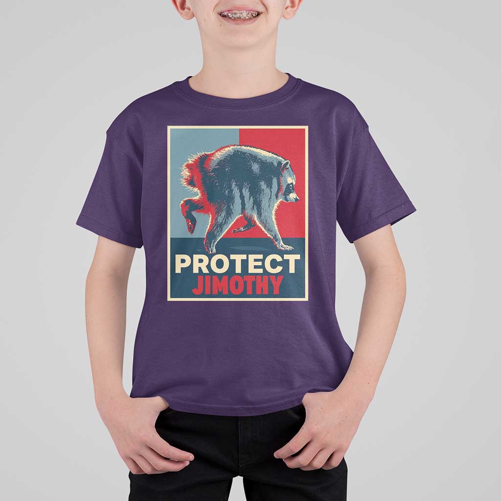 Protect Jimothy Seattle Raccoon Supporter T Shirt For Kid Hope Style Poster Parody Graphic