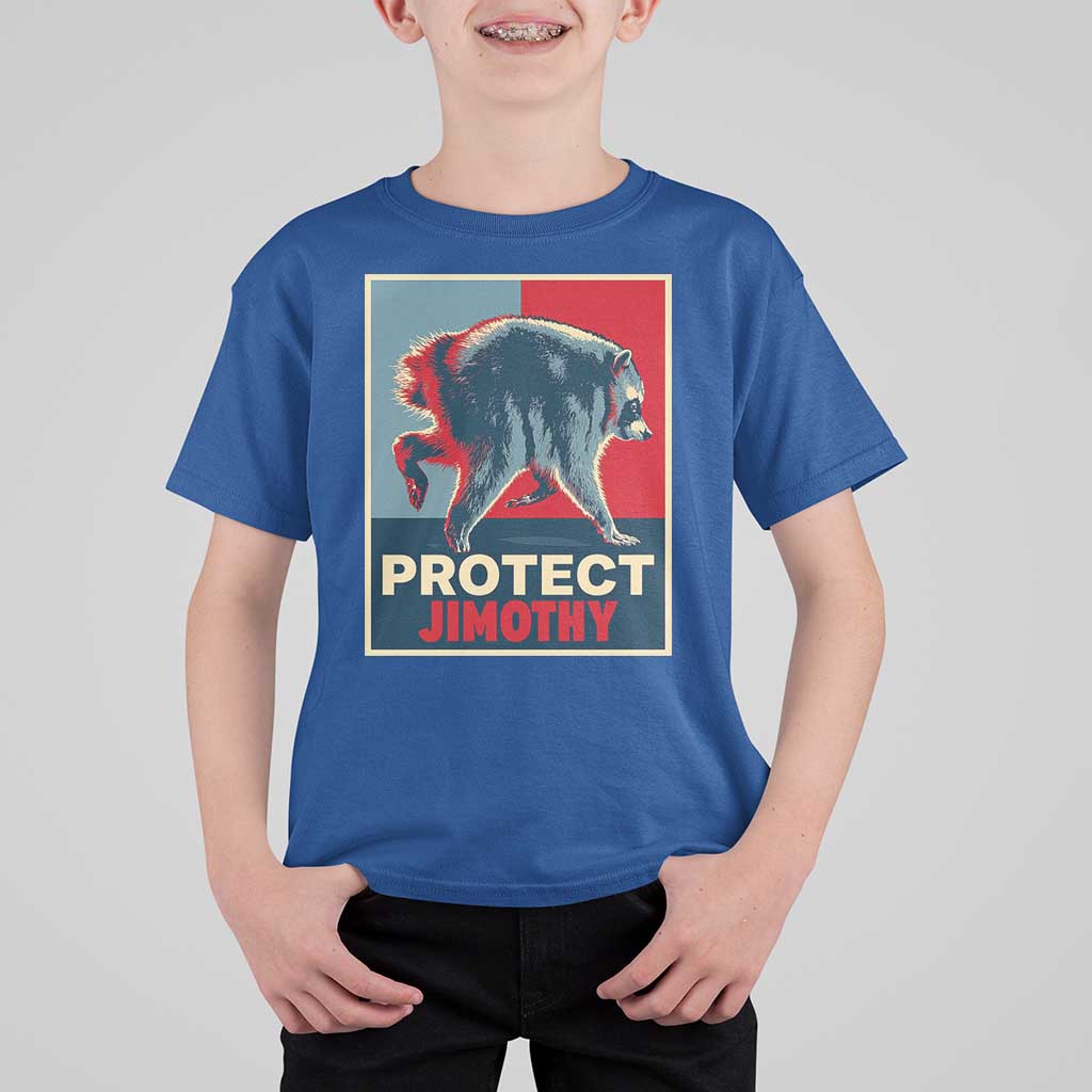 Protect Jimothy Seattle Raccoon Supporter T Shirt For Kid Hope Style Poster Parody Graphic