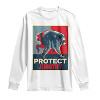 Protect Jimothy Seattle Raccoon Supporter Long Sleeve Shirt Hope Style Poster Parody Graphic