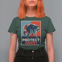 Protect Jimothy Seattle Raccoon Supporter T Shirt For Women Hope Style Poster Parody Graphic