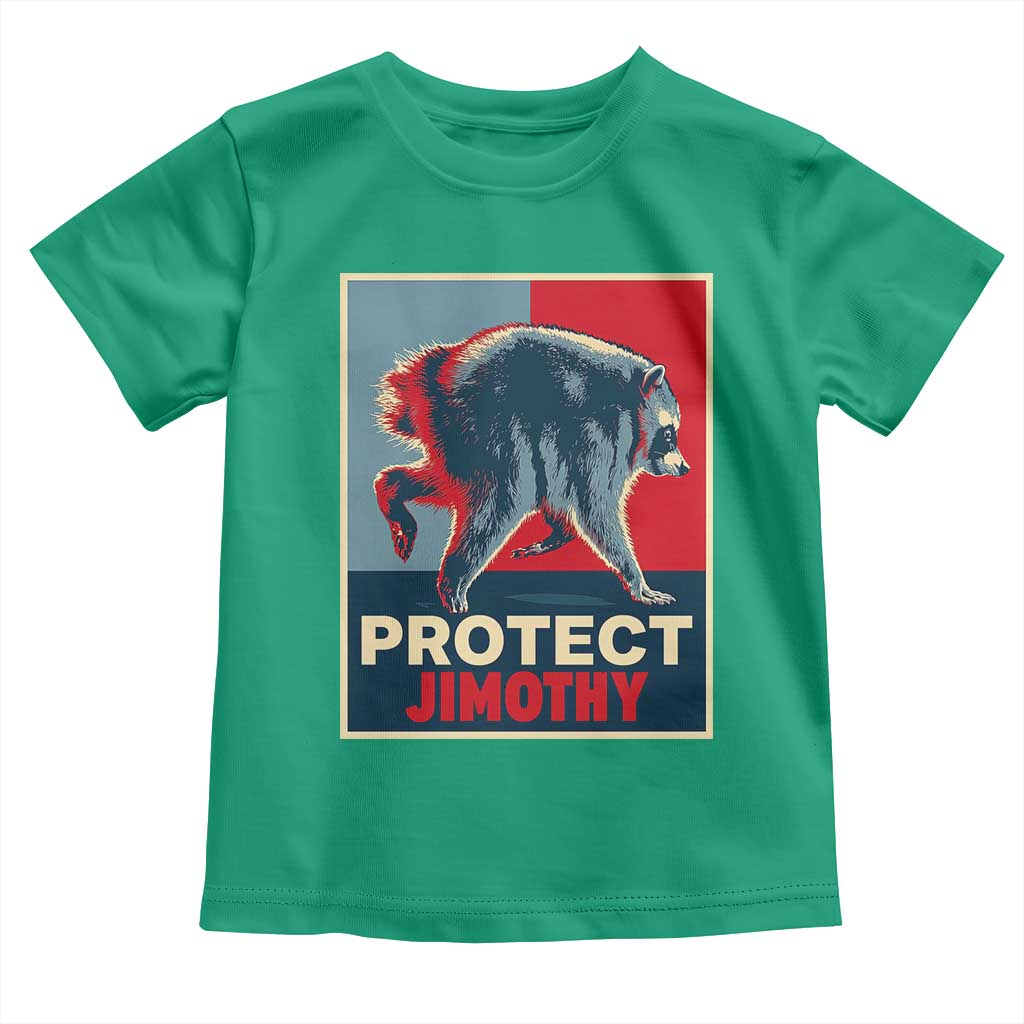 Protect Jimothy Seattle Raccoon Supporter Toddler T Shirt Hope Style Poster Parody Graphic