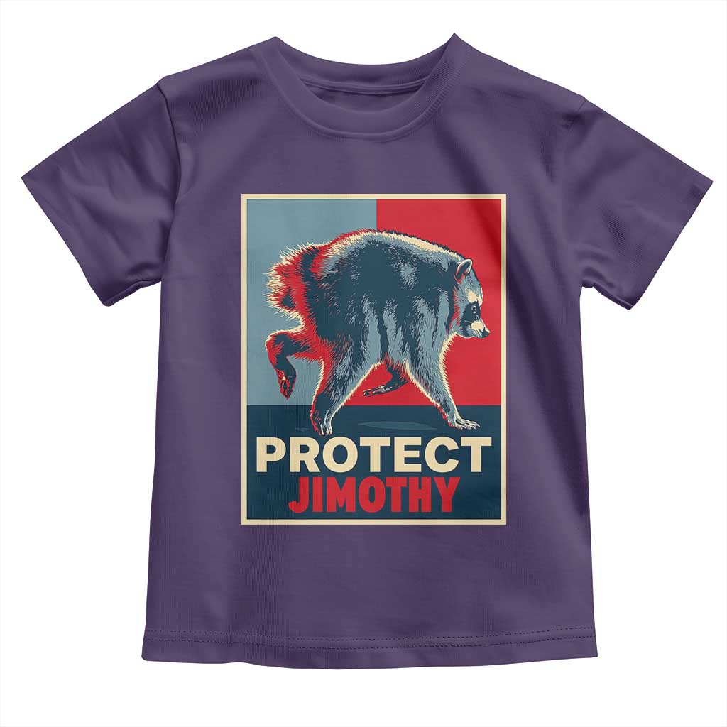Protect Jimothy Seattle Raccoon Supporter Toddler T Shirt Hope Style Poster Parody Graphic