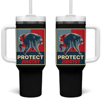Protect Jimothy Seattle Raccoon Supporter Tumbler With Handle Hope Style Poster Parody Graphic