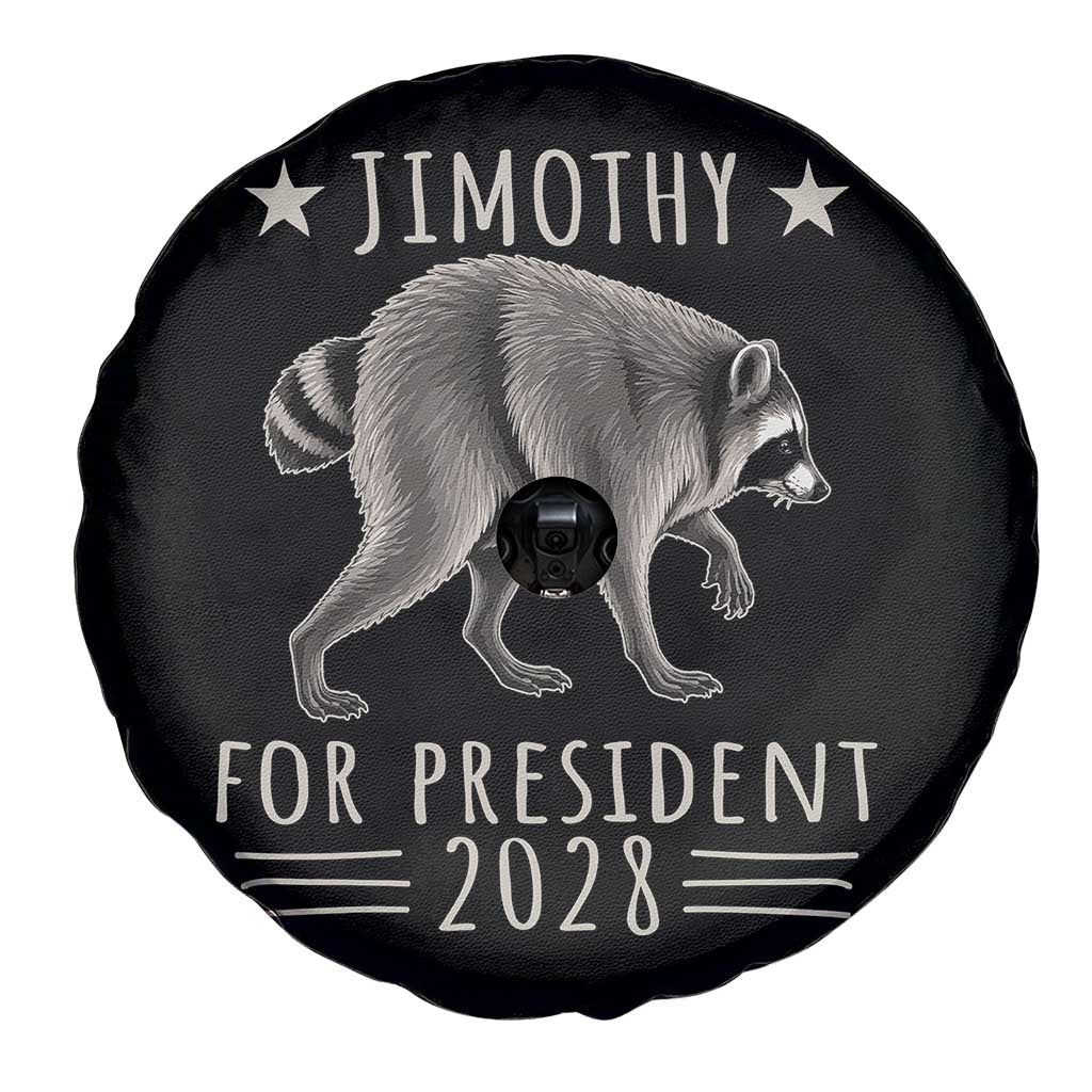 Jimothy For President 2028 Parody Spare Tire Cover Funny Viral Seattle Raccoon Lover