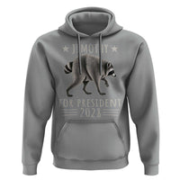 Jimothy For President 2028 Parody Hoodie Funny Viral Seattle Raccoon Lover