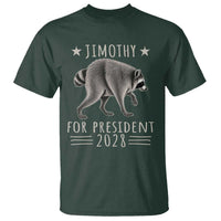 Jimothy For President 2028 Parody T Shirt Funny Viral Seattle Raccoon Lover