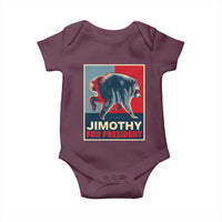 Jimothy For President Parody Baby Onesie Hope Style Viral Seattle Raccoon Graphic