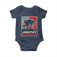Jimothy For President Parody Baby Onesie Hope Style Viral Seattle Raccoon Graphic