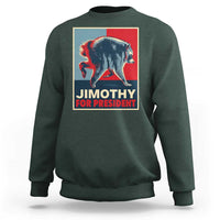 Jimothy For President Parody Sweatshirt Hope Style Viral Seattle Raccoon Graphic