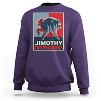 Jimothy For President Parody Sweatshirt Hope Style Viral Seattle Raccoon Graphic