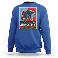 Jimothy For President Parody Sweatshirt Hope Style Viral Seattle Raccoon Graphic