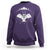 Halloween Bat Sweatshirt Stay Spooky Witchy Celestial Dark Academia - Wonder Print Shop